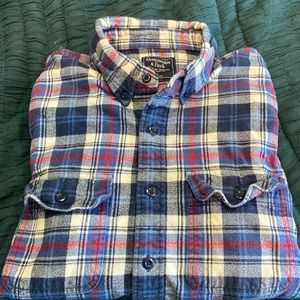 Flannel button down